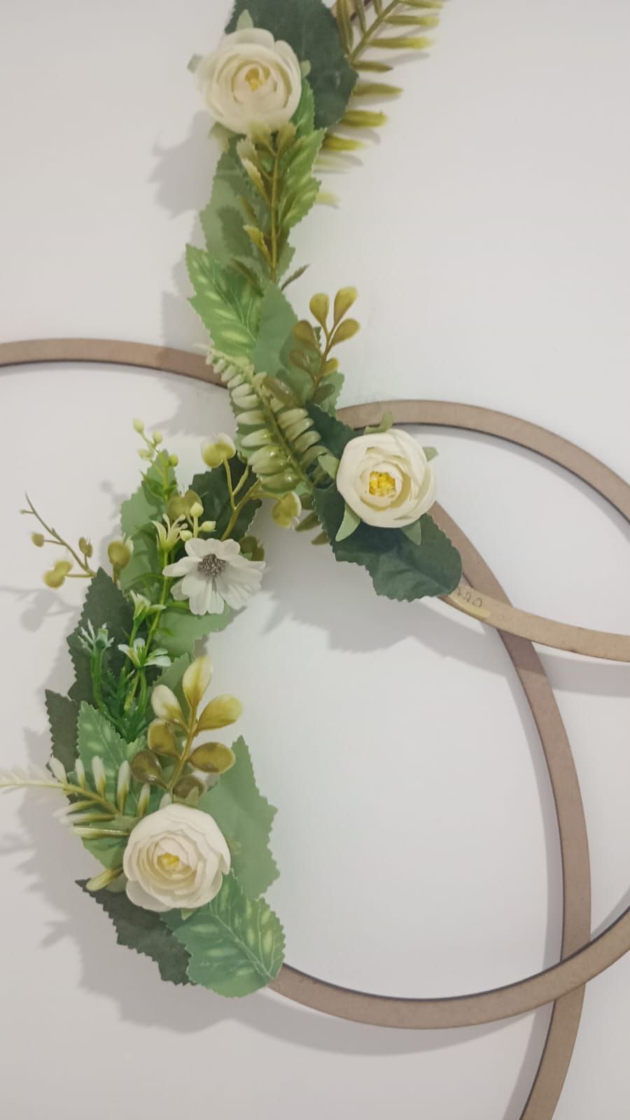 Aro de Madera decorado