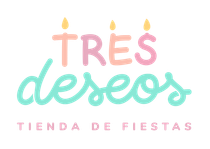 Tres Deseos Tienda de Fiestas logo