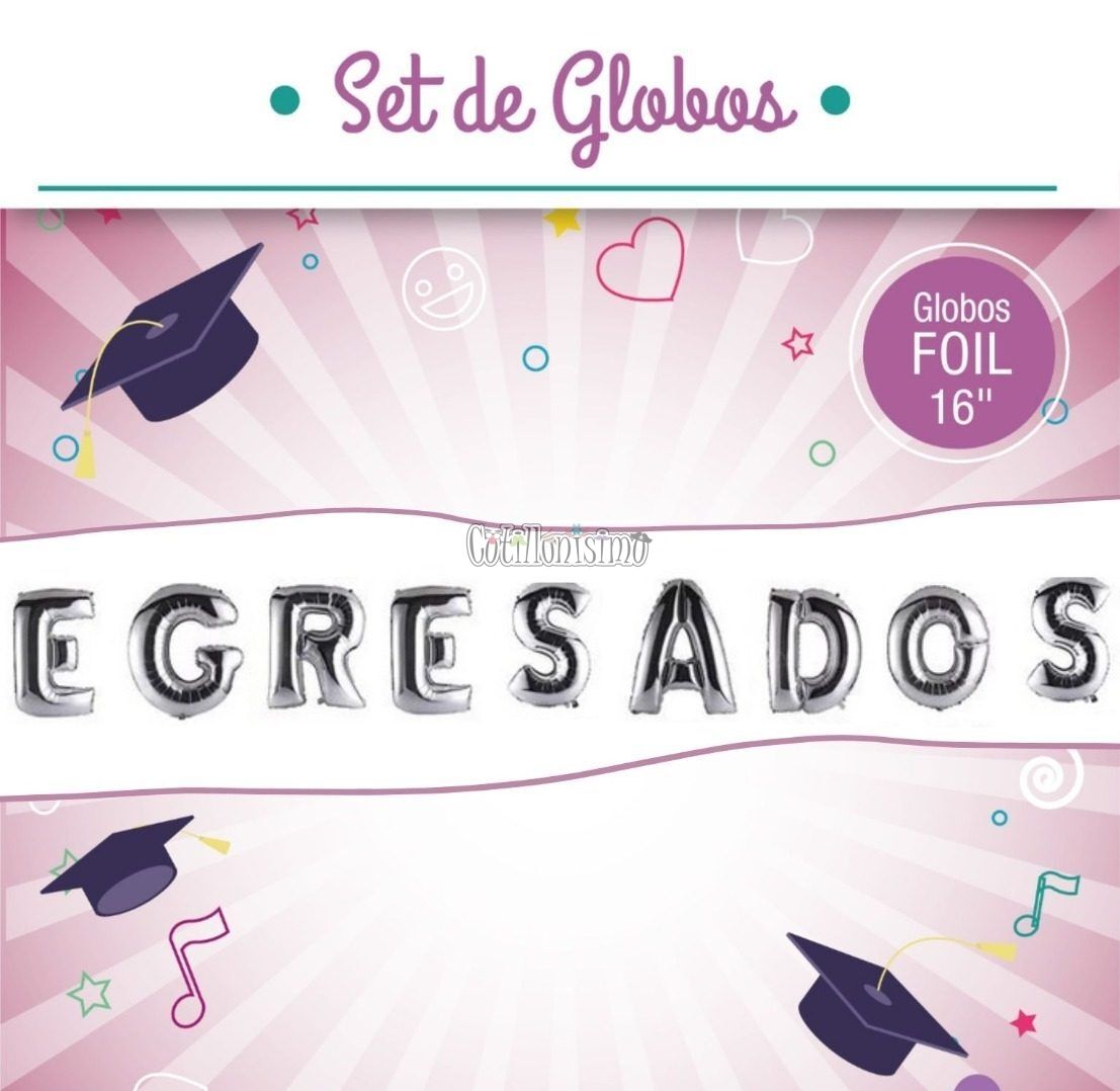 Globos EGRESADOS