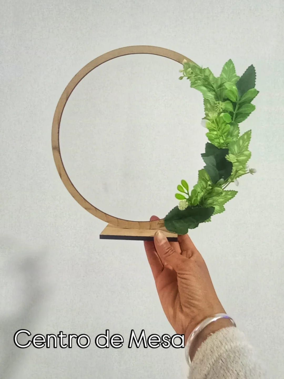 Aro de Madera decorado