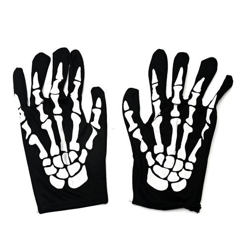 Guantes esqueleto