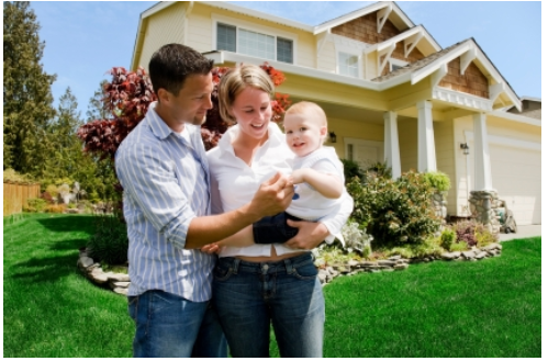 Happy Family carrying a baby outdoor | Springfield, OH | Delong Air Inc.