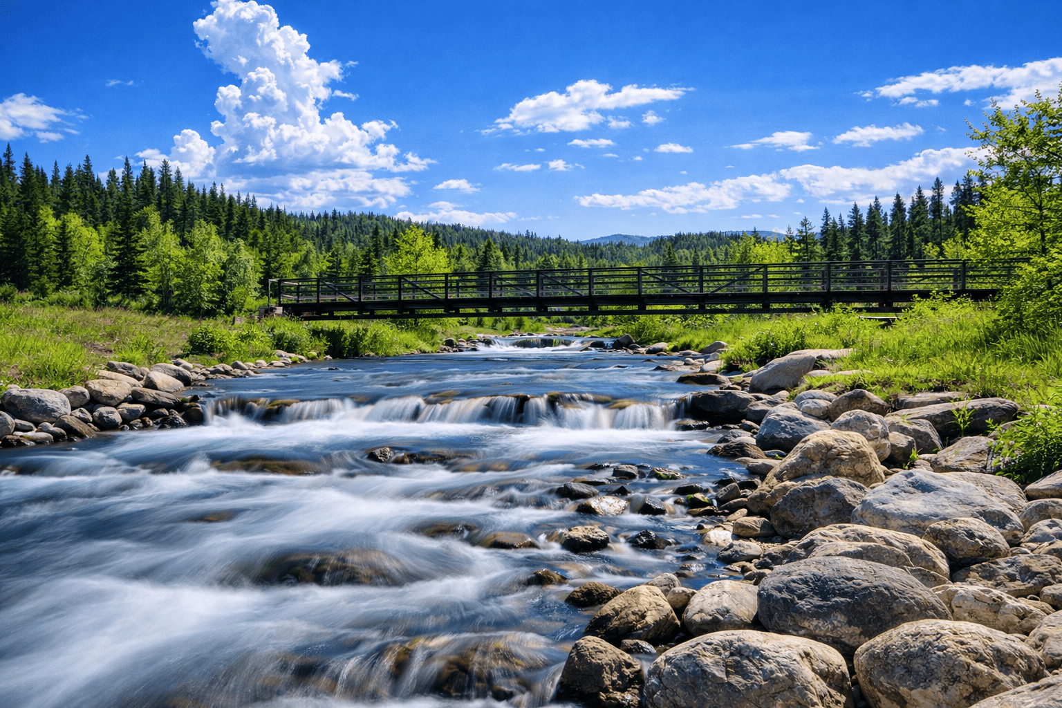 Blue River in Breckenridge, CO