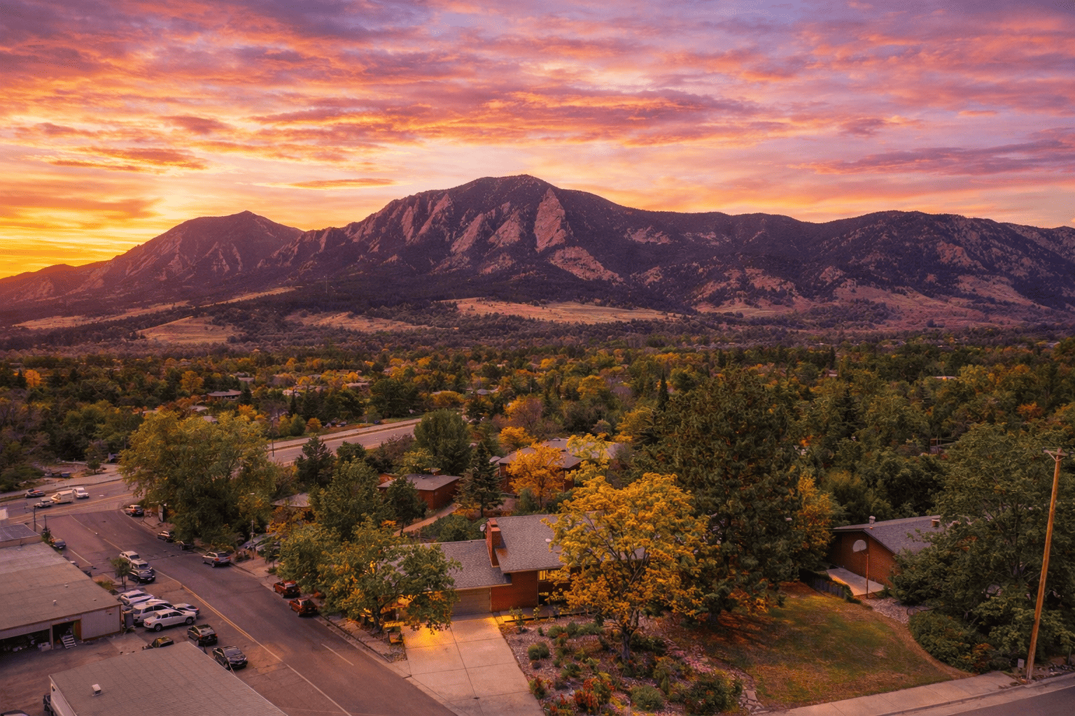 Frasier Meadows Neighborhood in Boulder, CO