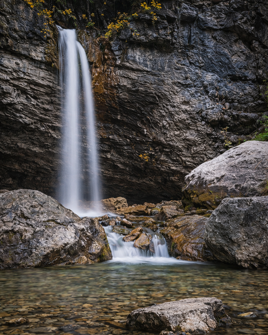 Glenwood Springs, CO, Waterfall