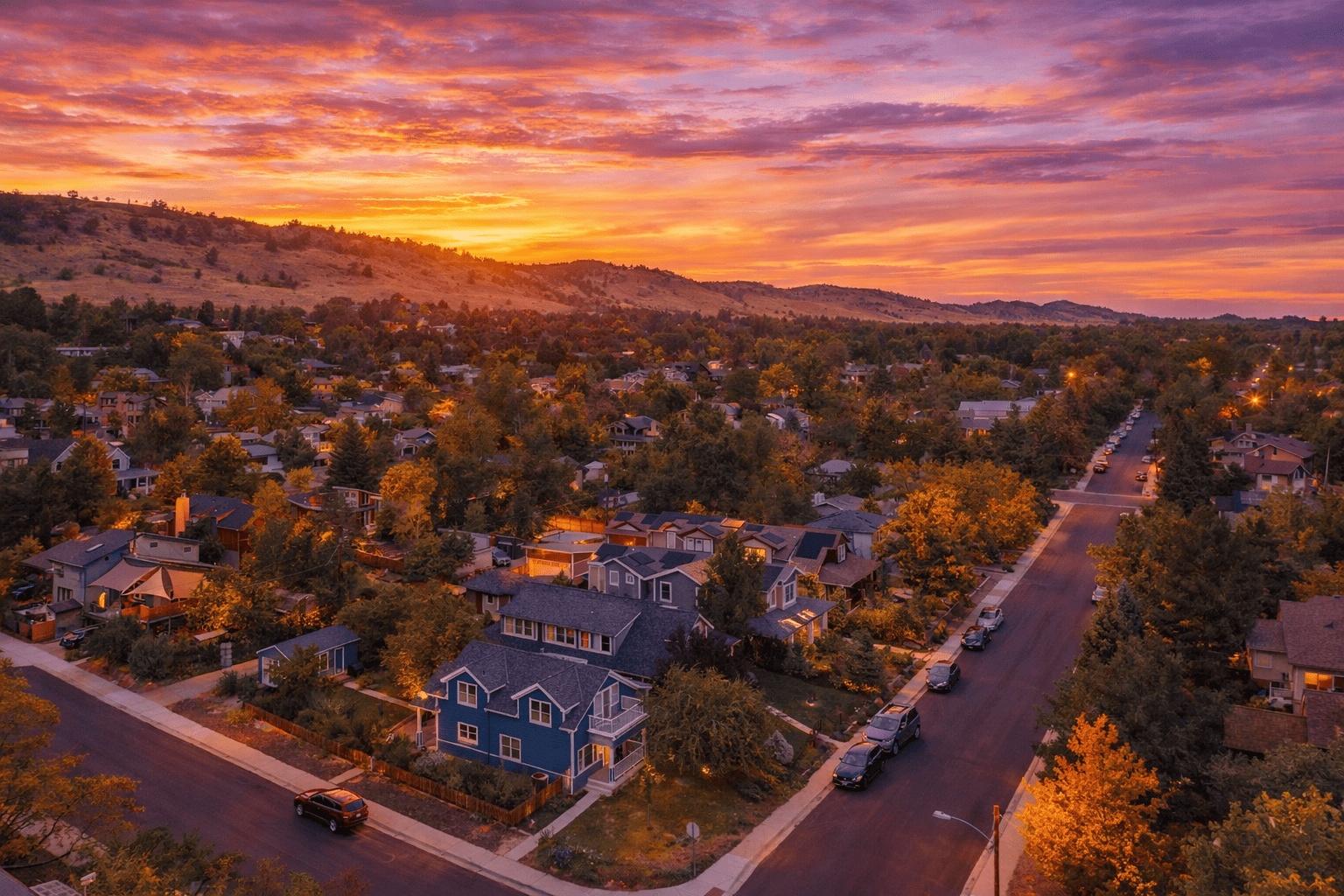 Noble Park Neighborhood in Boulder, CO