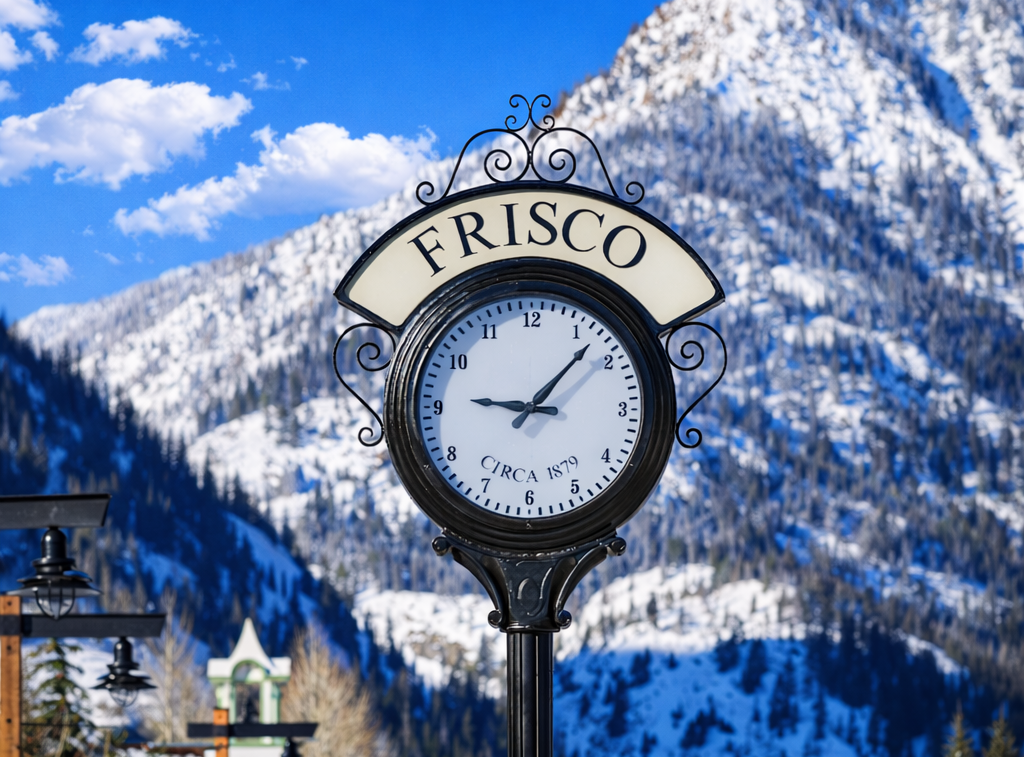 Frisco, CO, clock