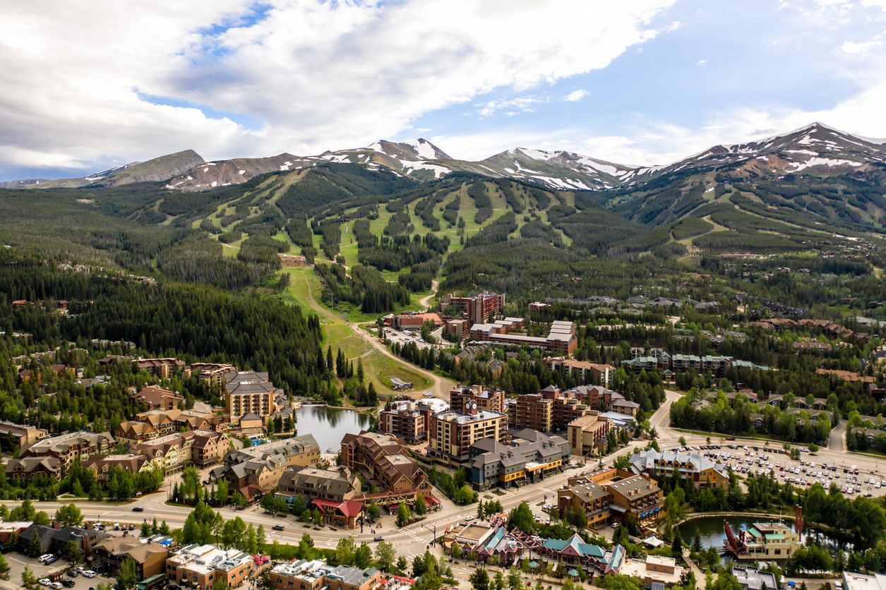 high altitude Breckenridge mountains