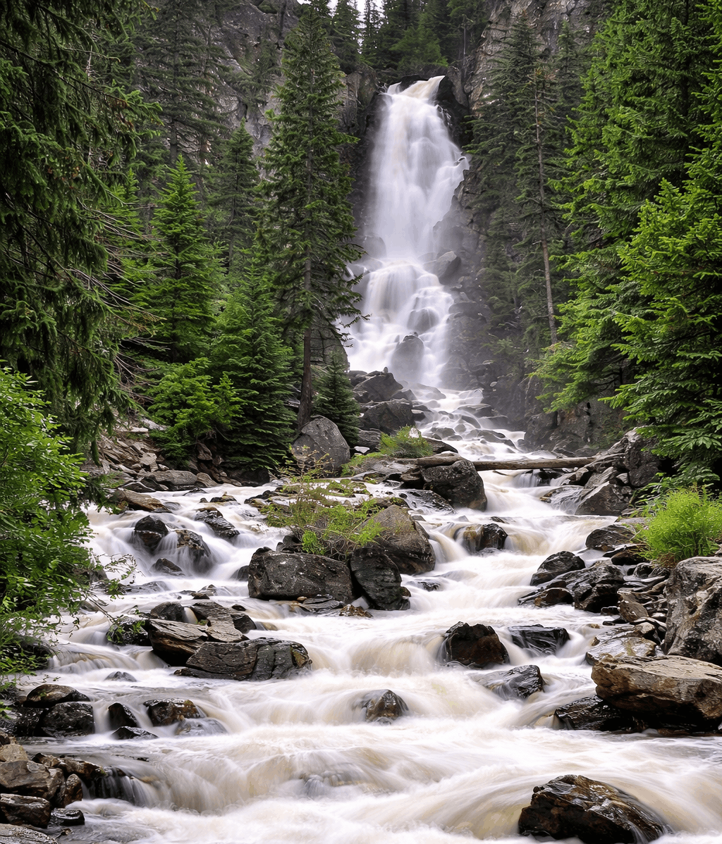 Steamboat Springs, CO Waterfall