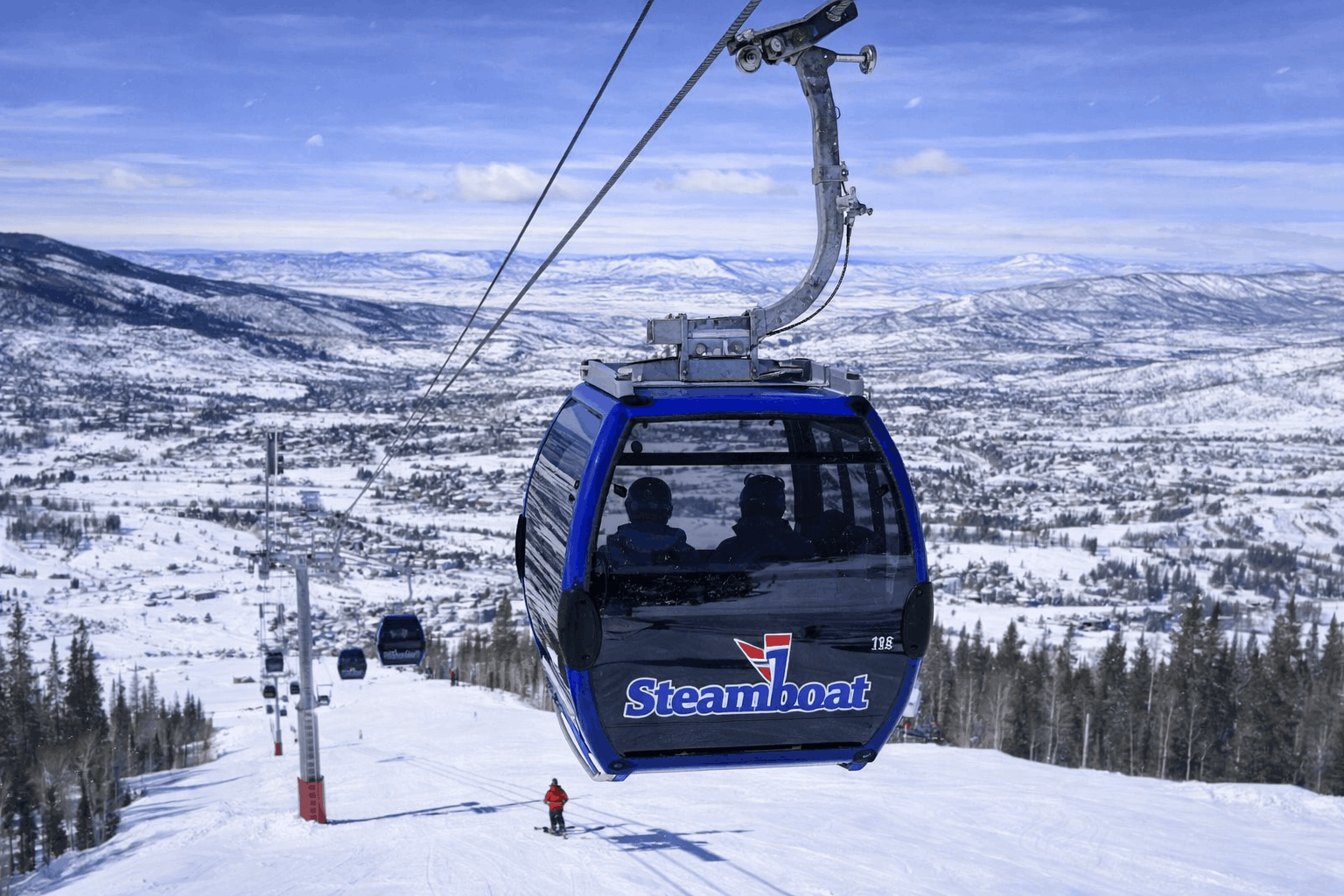 Steamboat Springs, CO Ski Lift