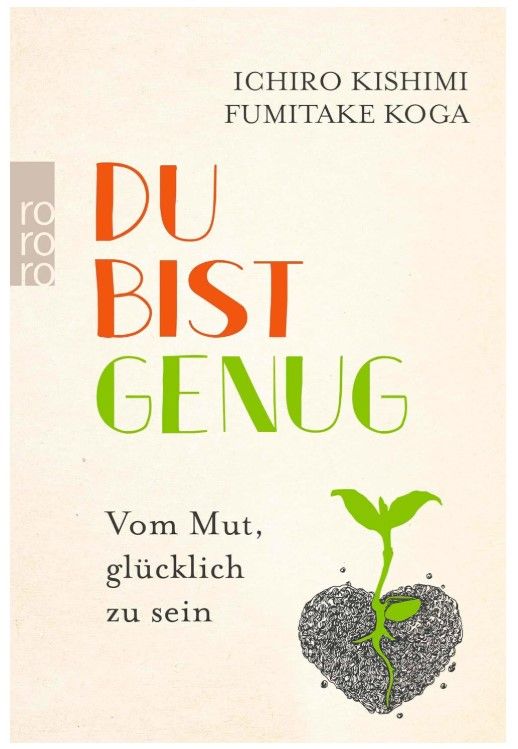 A book called du bist genug by ichiro kishimi
