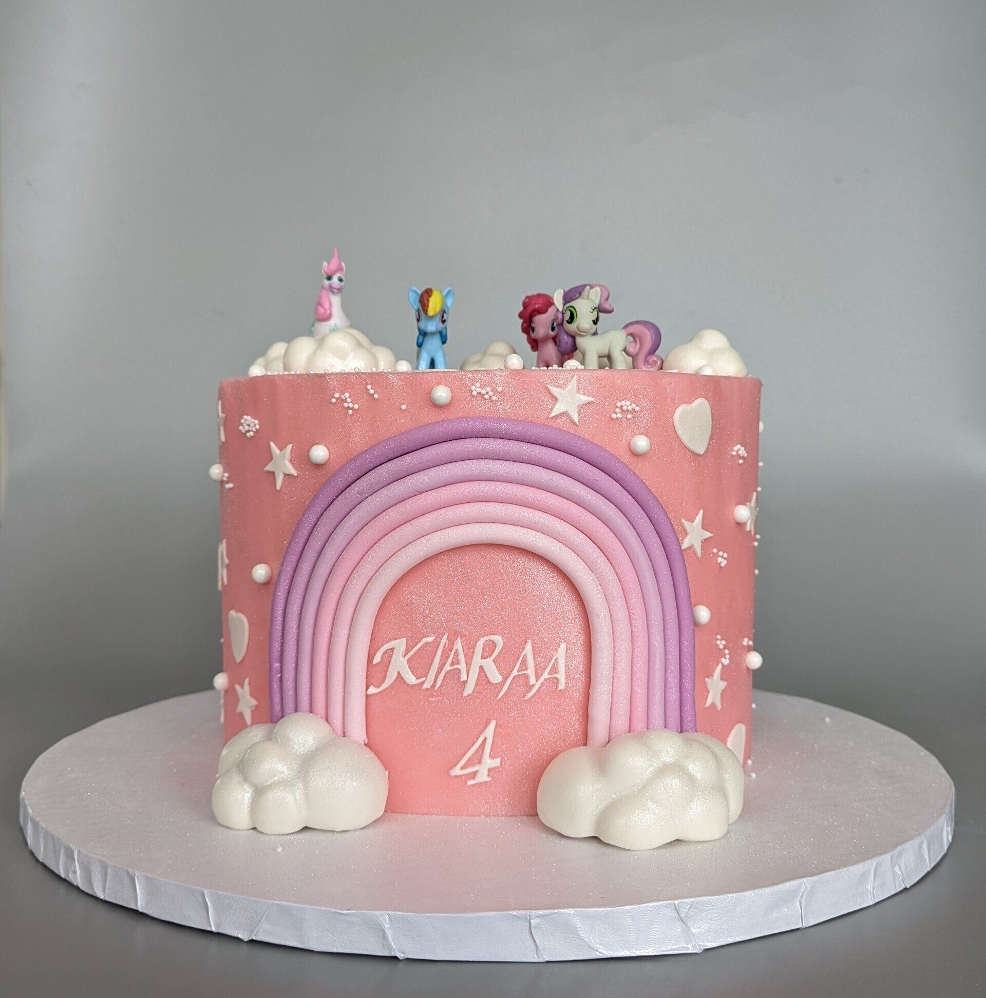 pink my little pony cake