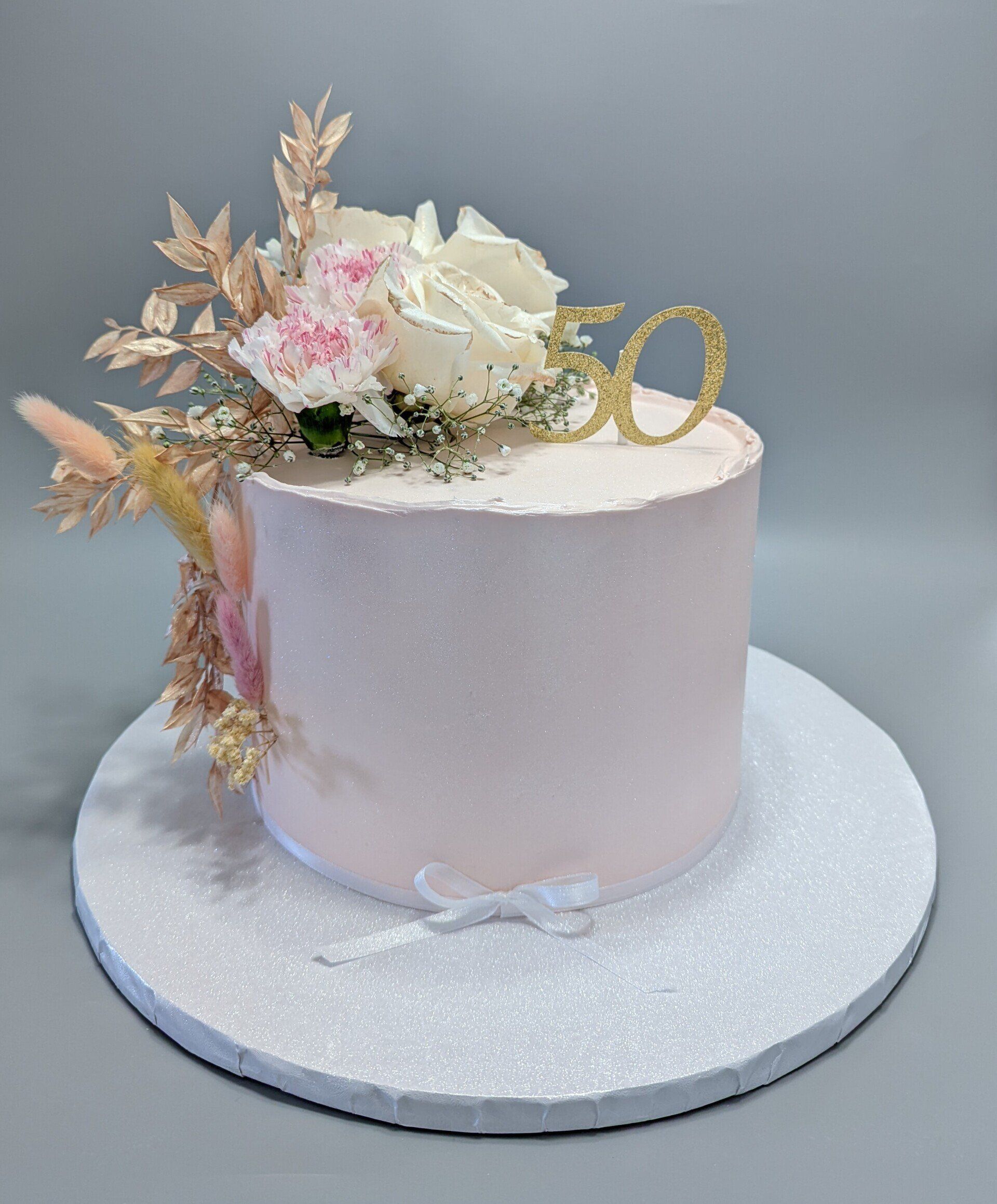 50th wedding anniversary cake