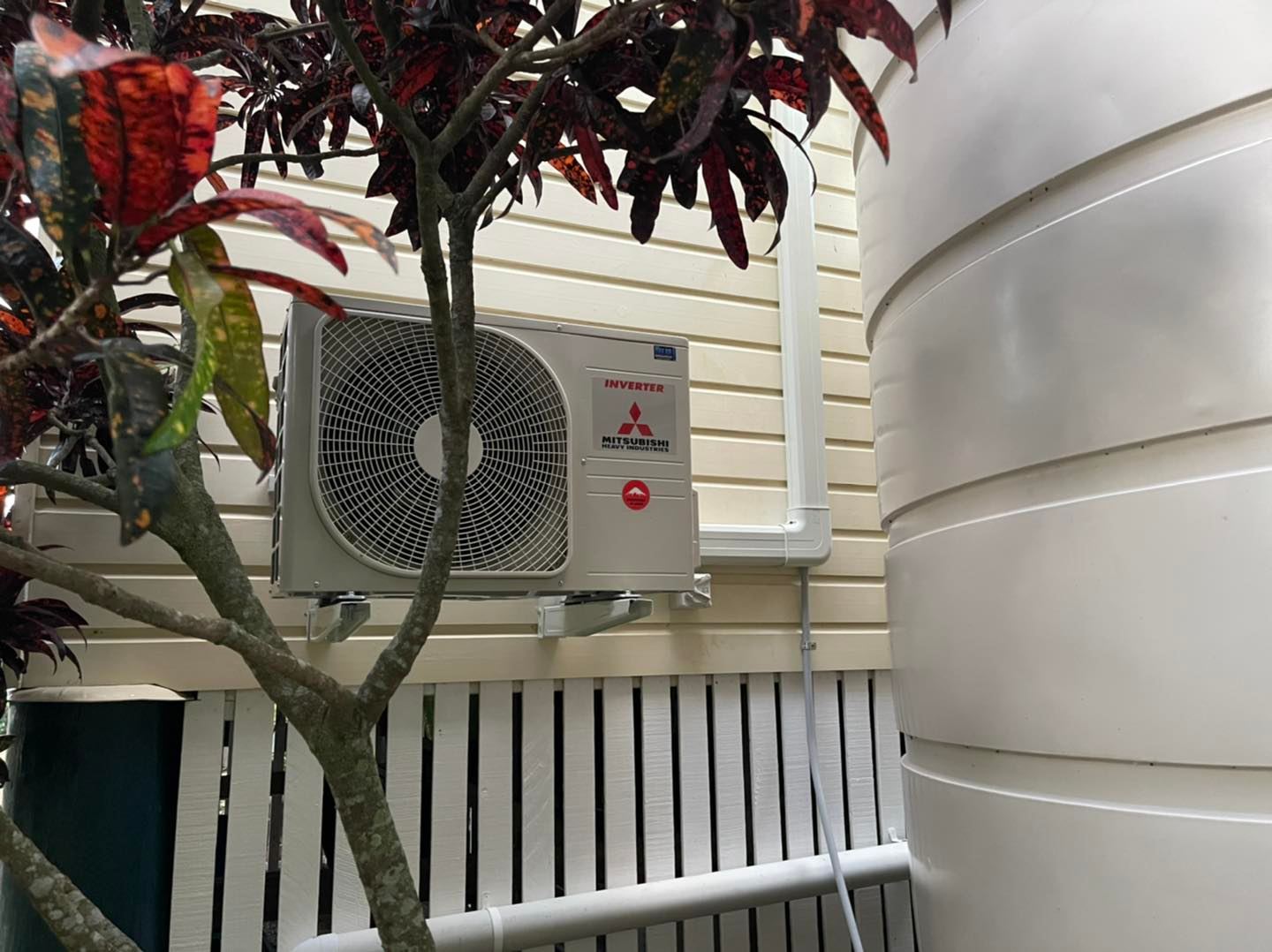 Mitsubishi Inverter Air Conditioner — Air Conditioning & Electrical Services in Hervey Bay, QLD