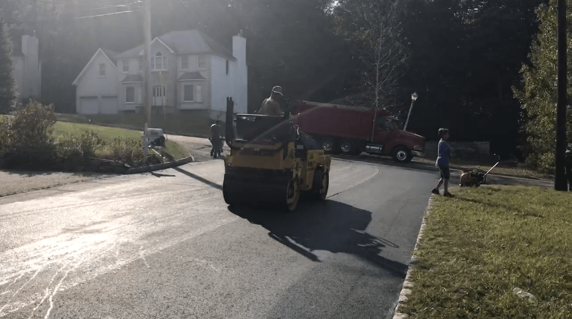 Steamroller — Wayne, NJ — R. Williams Paving LLC