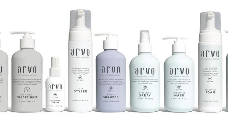 A Variety Of Hair Products Are Lined Up In A Row —  L'Auranda Hair Salon In  Evan St. Mackay, QLD