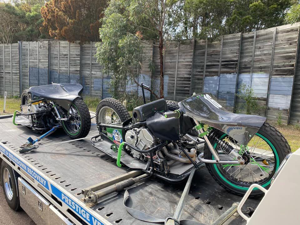 Two Motorcycle Towing — Trade & General Towing in Sandgate, NSW