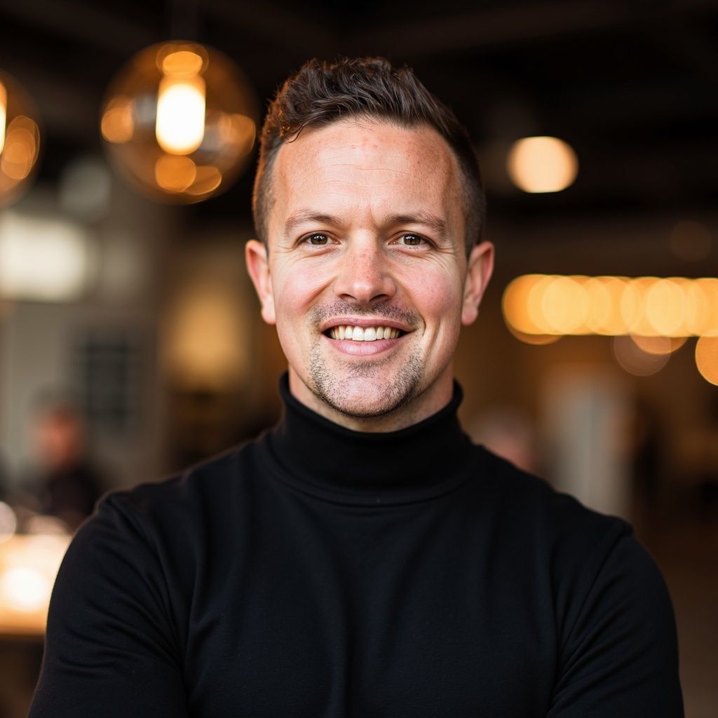 headshot of smiling man