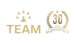 A logo for a team celebrating its 30th anniversary.