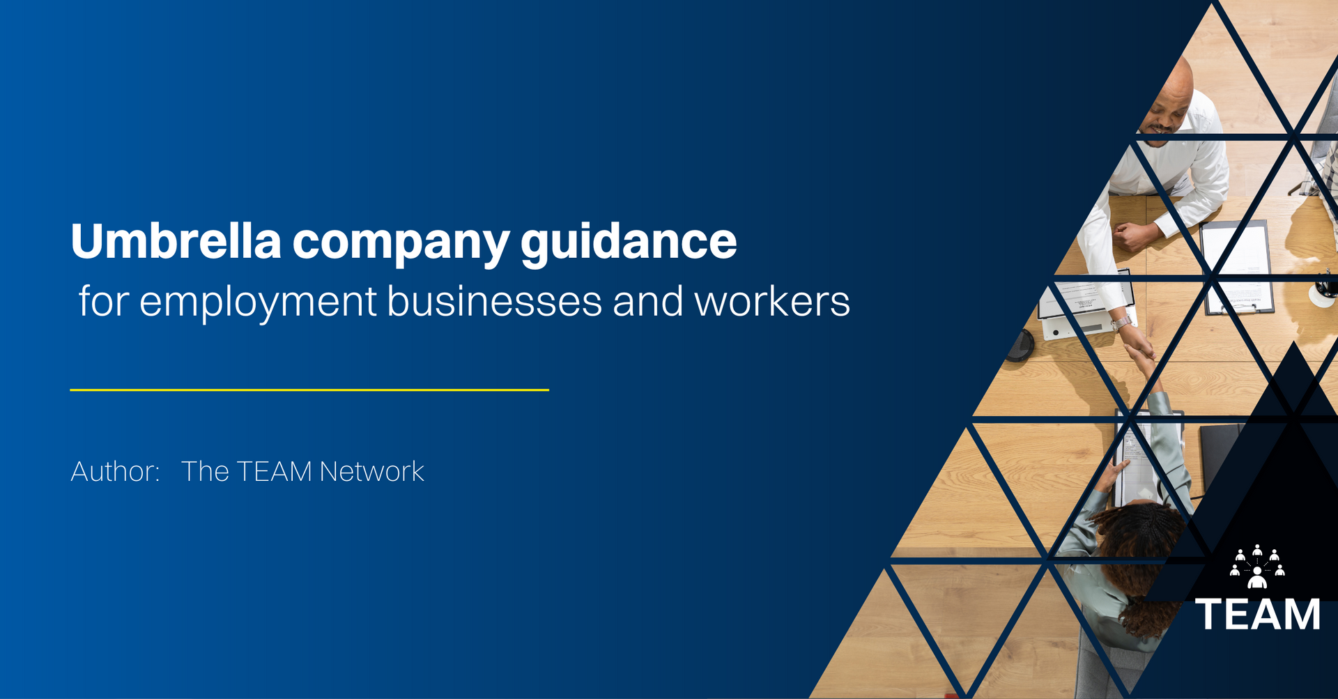 An umbrella company guidance for employment businesses and workers