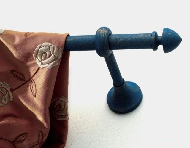 bastone blu per tenda