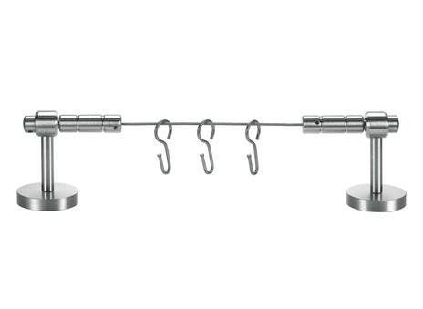 bastone con ganci per tenda