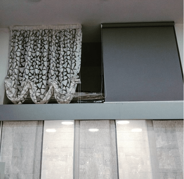 tende in esposizione