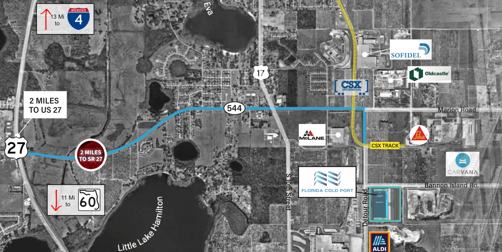 Bannon Island Rd, Haines City, FL 33844 - What's Near by Steep Capital