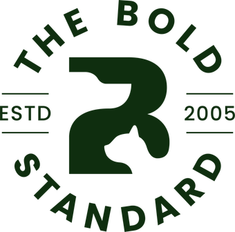 The bold standard logo is a green logo with a squirrel on it.