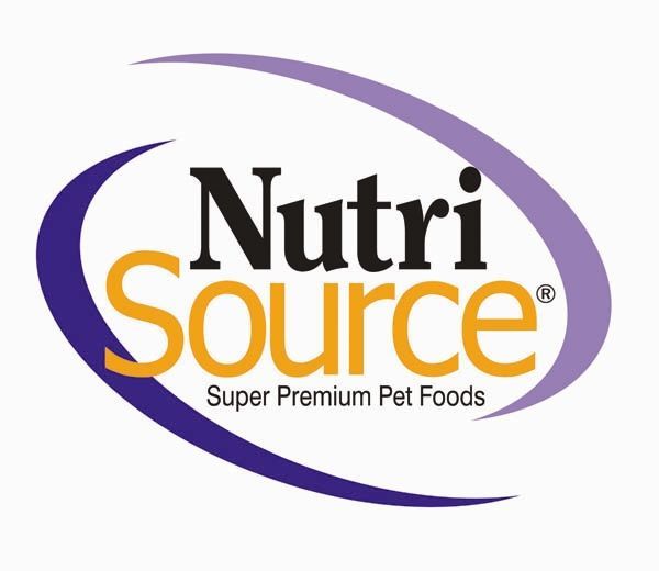 A logo for nutri source super premium pet foods