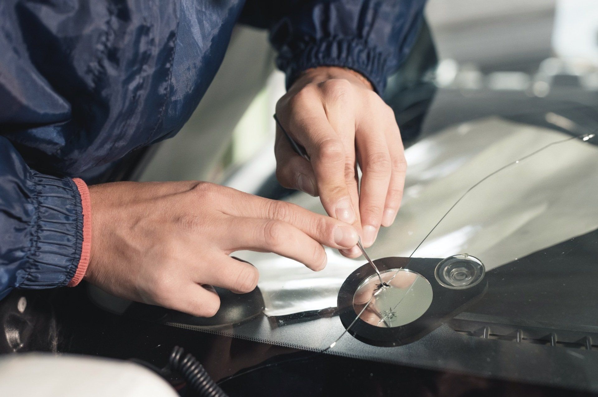 windscreen chip repair plus tools