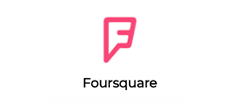 Foursquare logo: pink