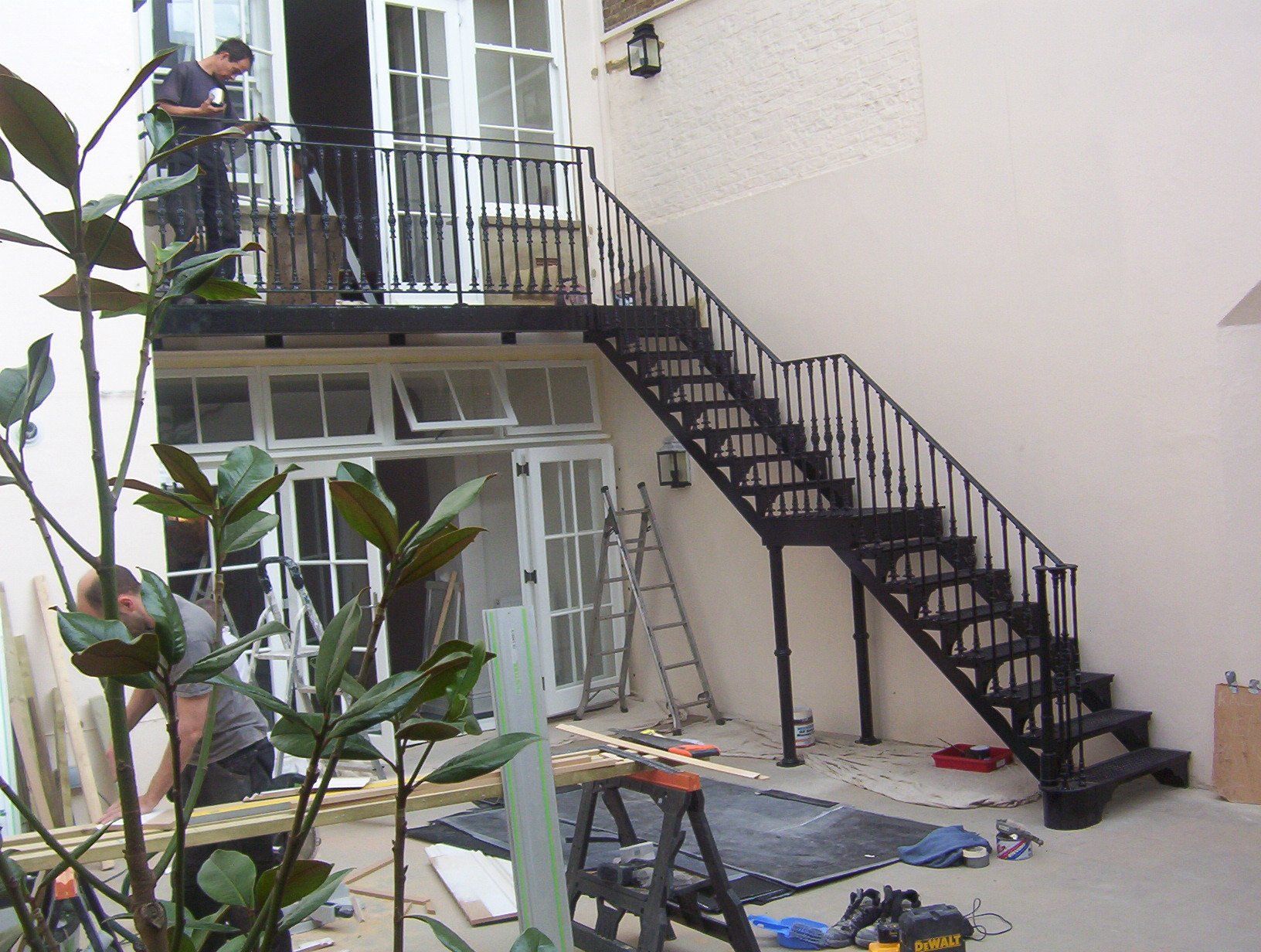 Iron Staircases and Balustrades