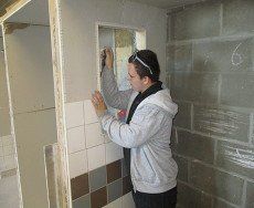 tiling work training