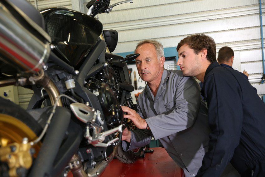 Motorbike mechanics