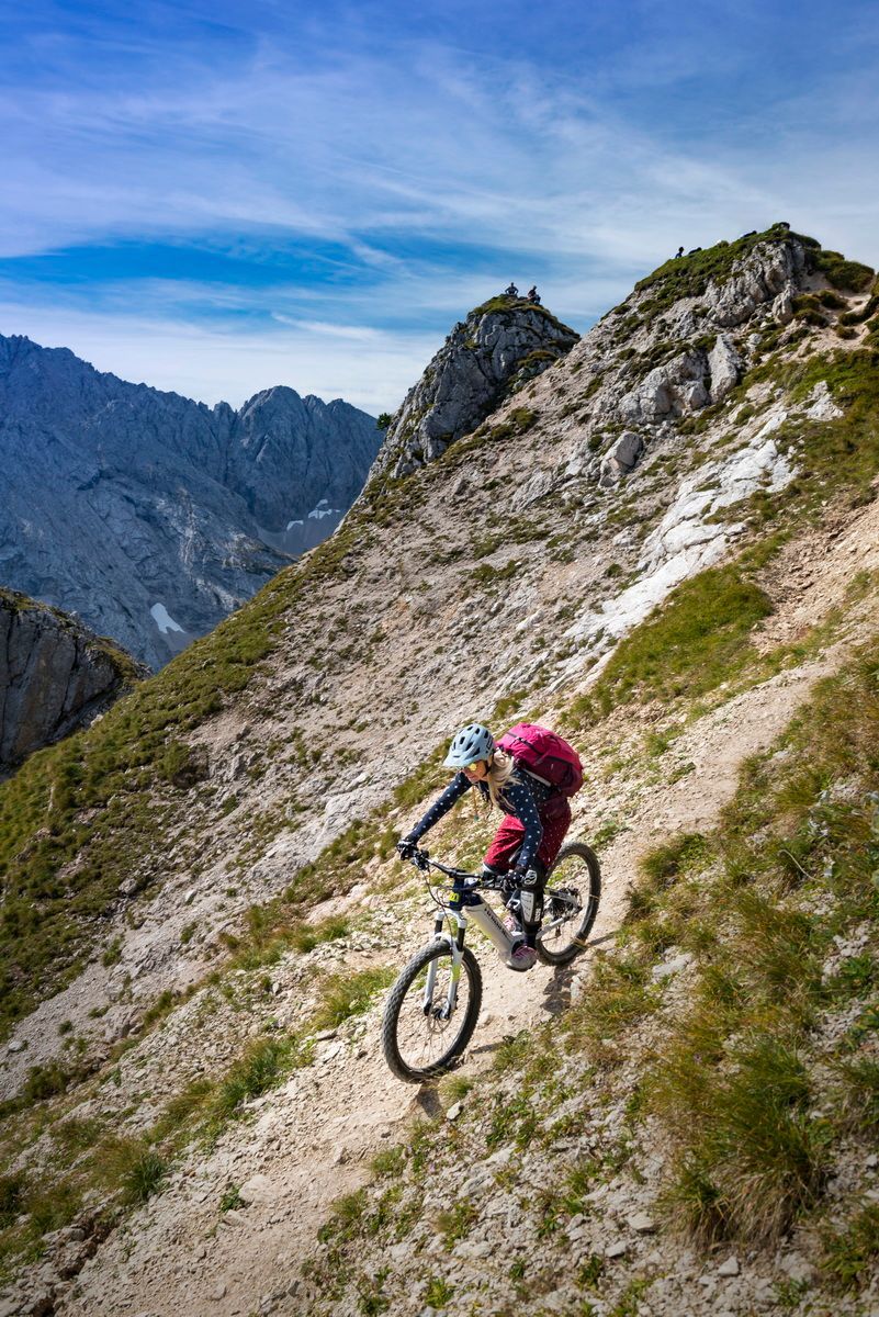 Zugspitze, Ehrwald, Gatterl, E-Bike