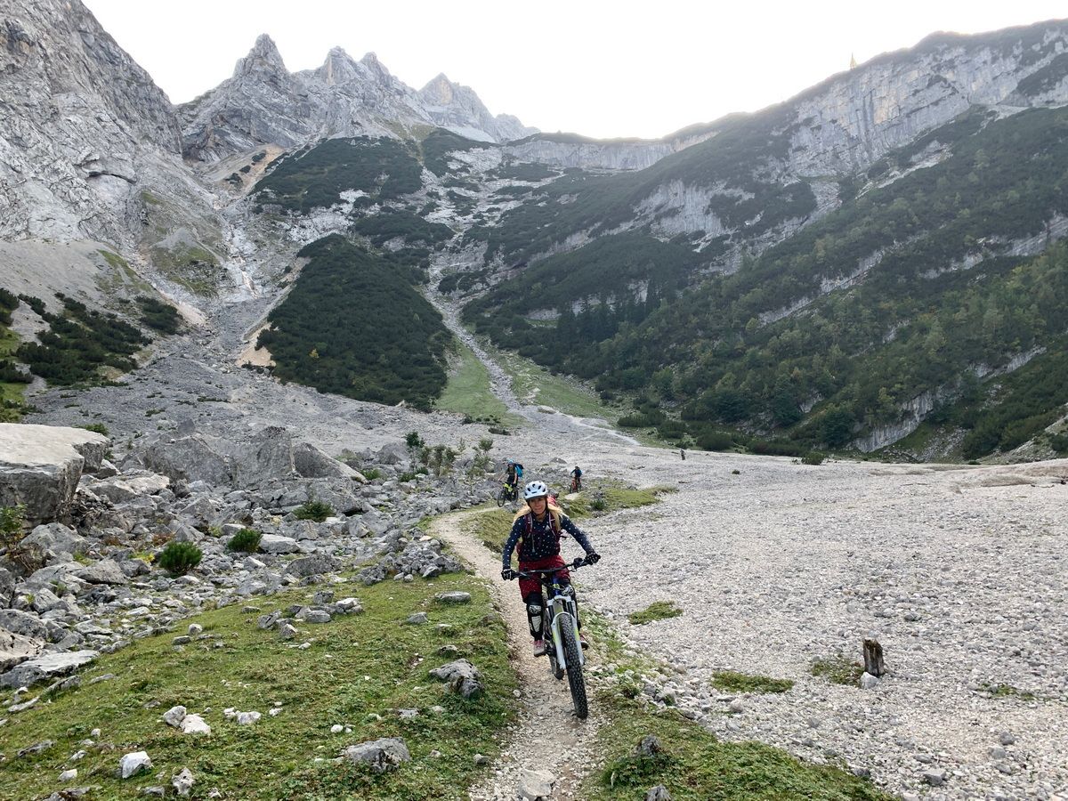 E-Bike, Bergtour, Schachenhaus, Dreitorspitzen, Ostalpen, Hartmut Ulrich