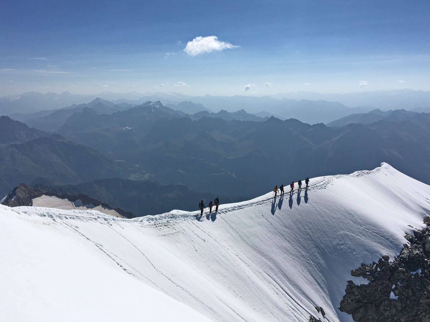 Piz Palü, Nordwand, Ostpfeiler, Klettern, Bernina, Diavolezza, Ostalpen