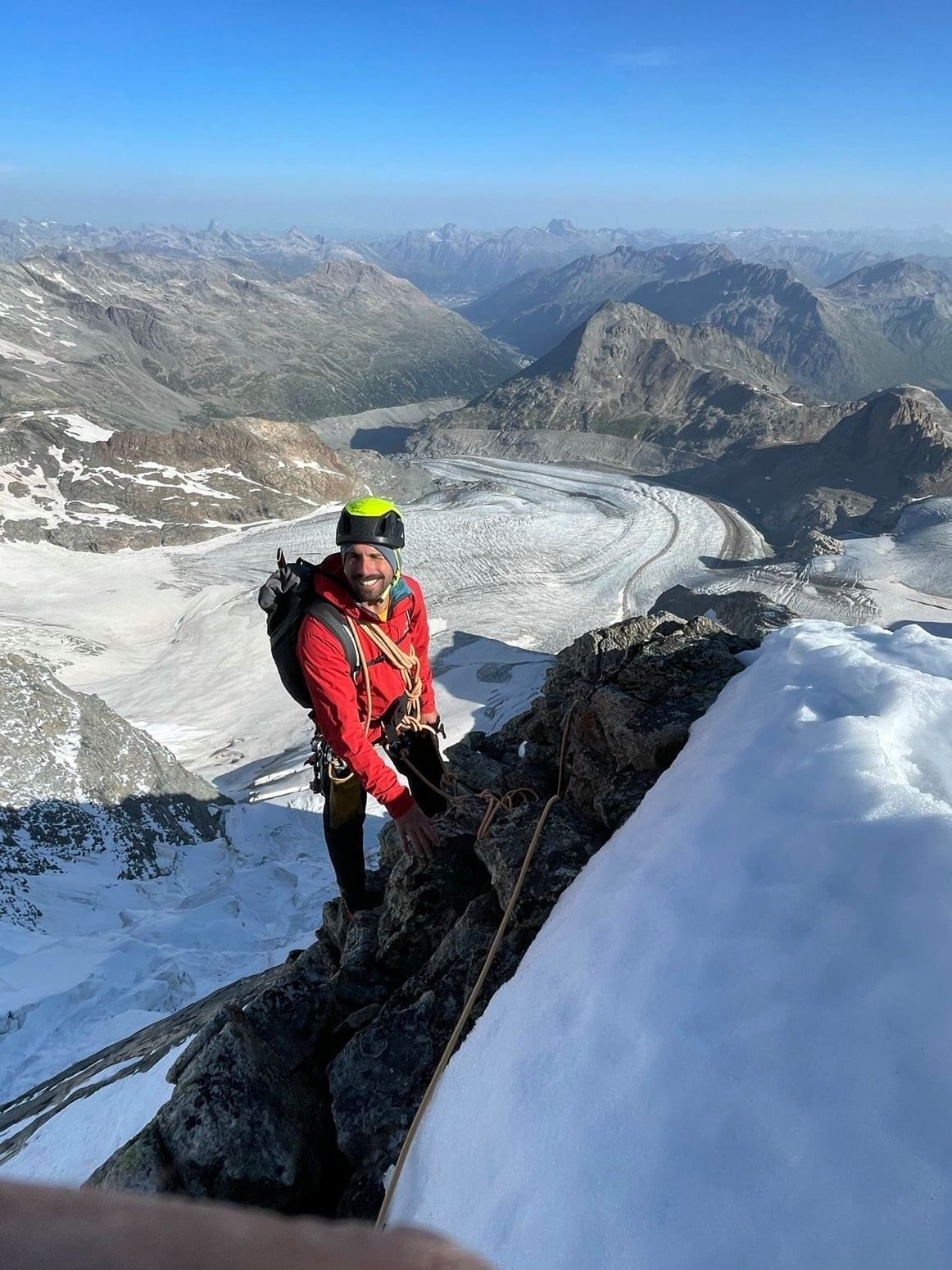 Piz Palü, Nordwand, Ostpfeiler, Klettern, Bernina, Diavolezza, Ostalpen