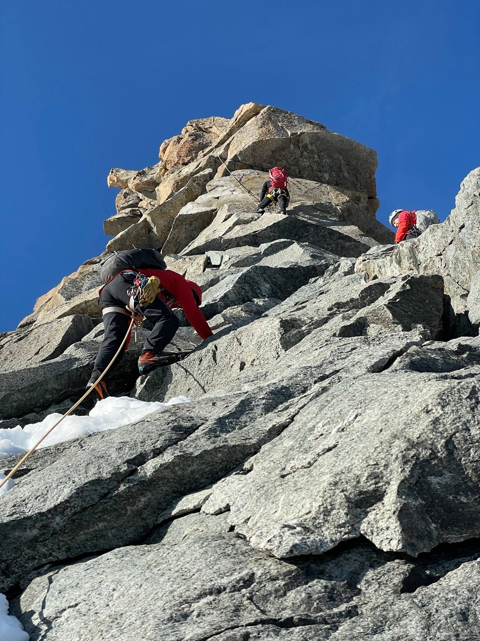 Piz Palü, Nordwand, Ostpfeiler, Klettern, Bernina, Diavolezza, Ostalpen