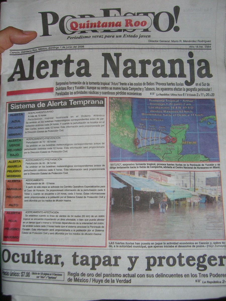 Mexico, Yucatan, Belize, Tropensturm, Karibik, Storm