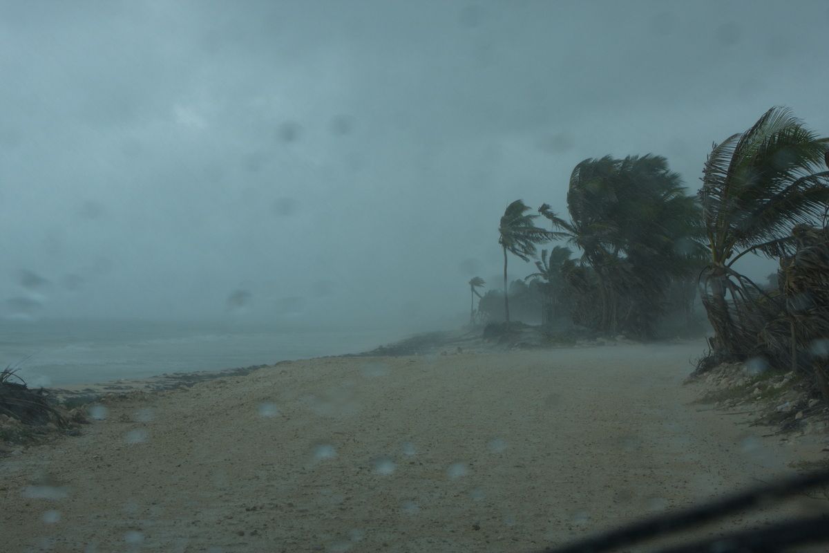 Mexico, Yucatan, Belize, Tropensturm, Karibik, Storm
