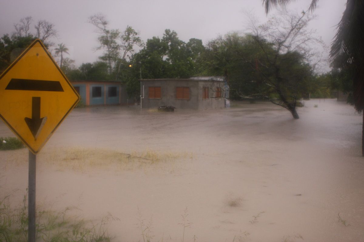 Mexico, Yucatan, Belize, Tropensturm, Karibik, Storm, Überschwemmung