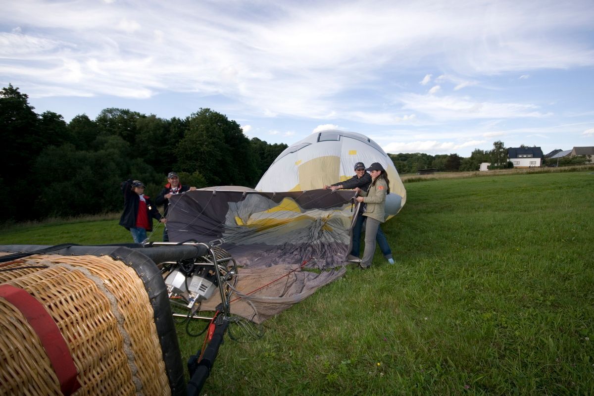 Nürburgring, Ballon, Heißluftballon, Ballonfahrt