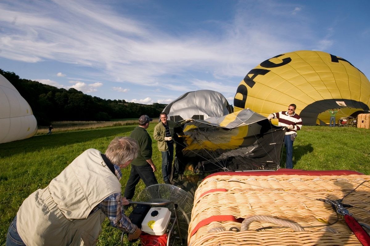 Nürburgring, Ballon, Heißluftballon, Ballonfahrt