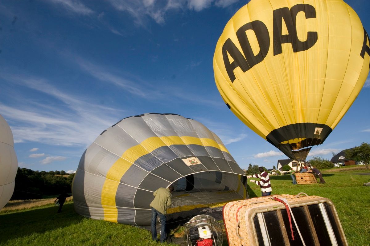 Nürburgring, Ballon, Heißluftballon, Ballonfahrt