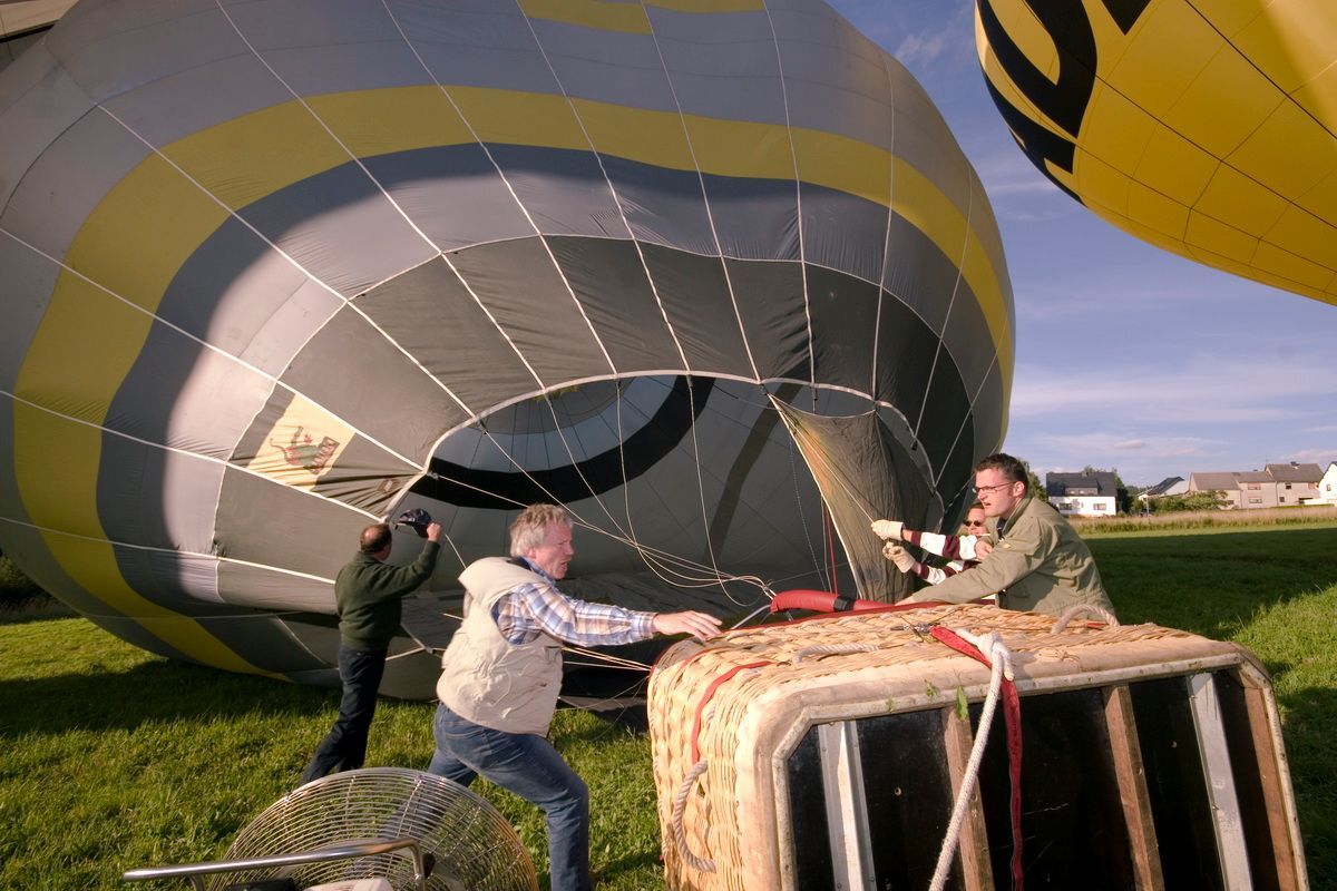 Nürburgring, Ballon, Heißluftballon, Ballonfahrt