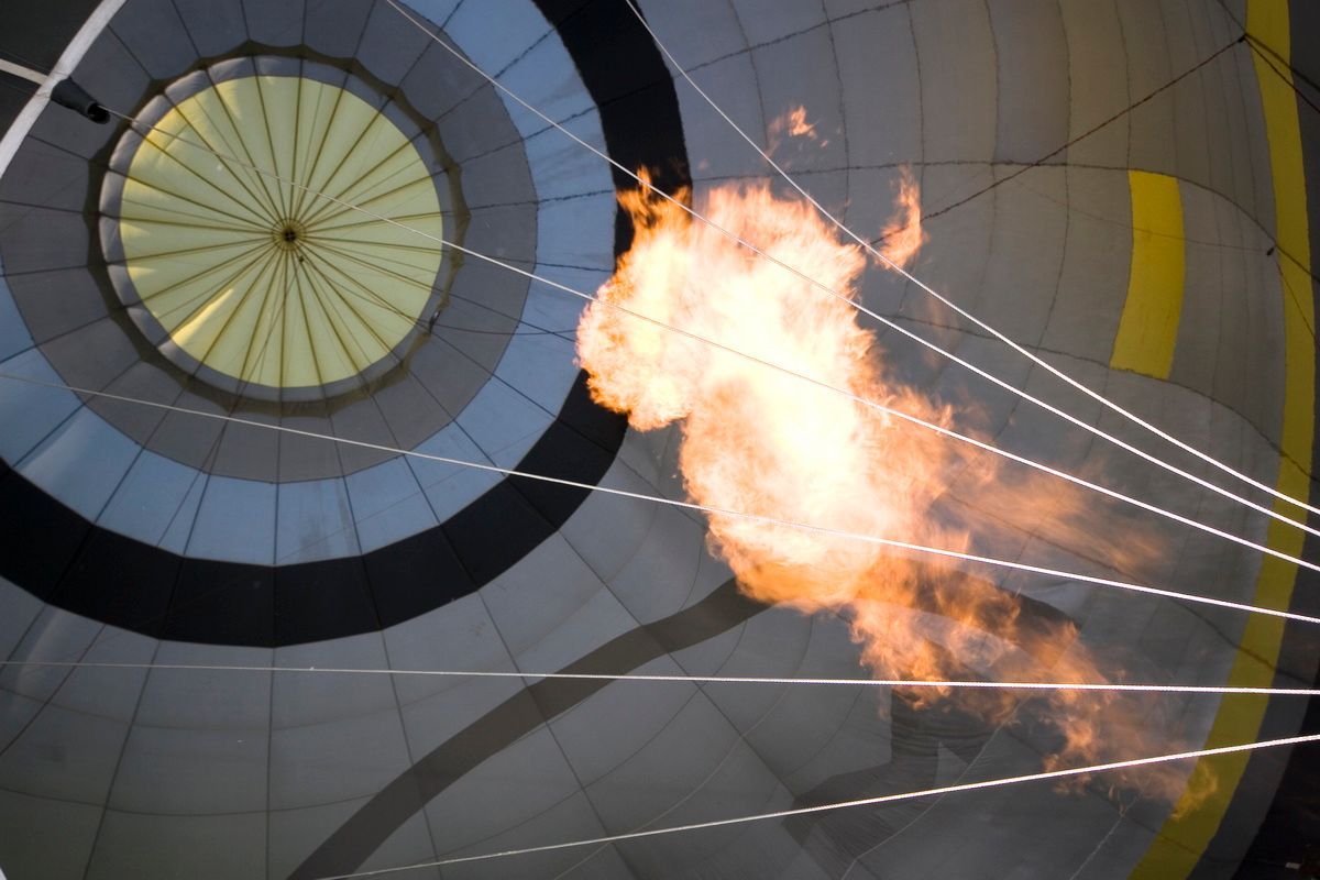Nürburgring, Ballon, Heißluftballon, Ballonfahrt