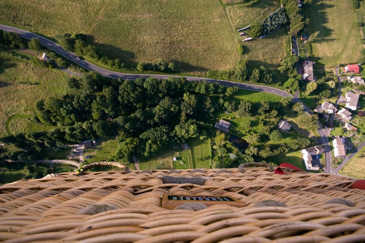 Nürburgring, Ballon, Heißluftballon, Ballonfahrt