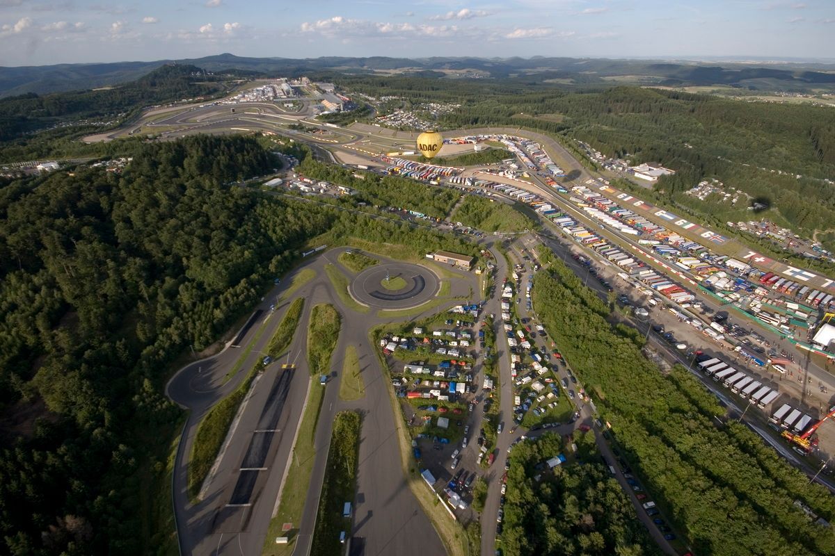 Nürburgring, Ballon, Heißluftballon, Ballonfahrt